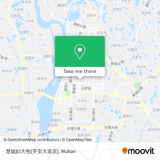 楚媳妇大包(齐安大道店) map