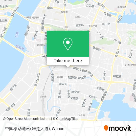 中国移动通讯(雄楚大道) map