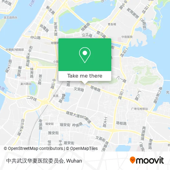 中共武汉华夏医院委员会 map