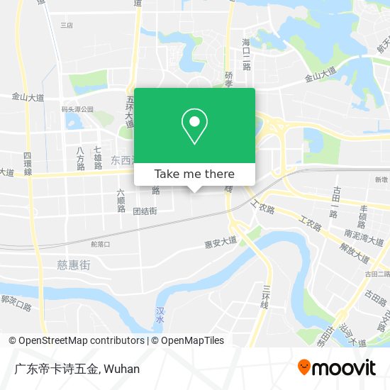 广东帝卡诗五金 map