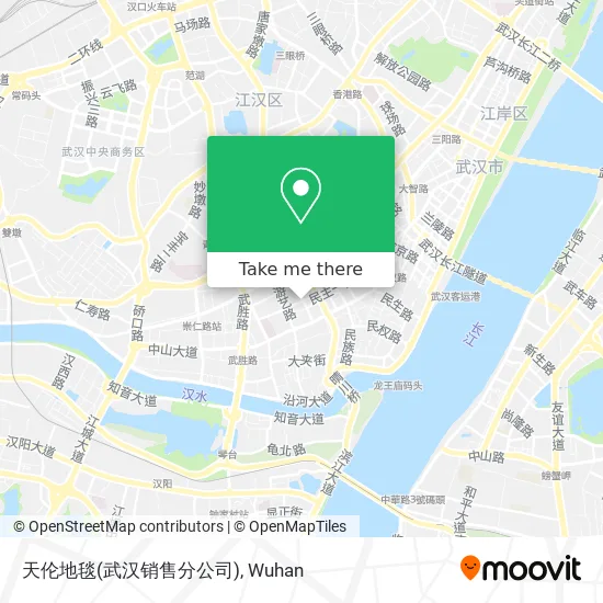 天伦地毯(武汉销售分公司) map
