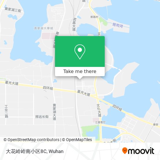 大花岭岭南小区8C map