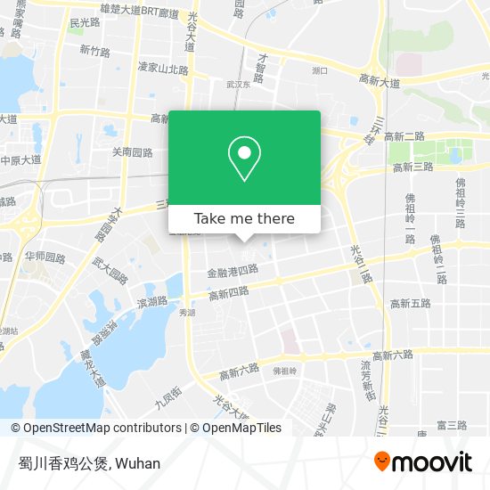 蜀川香鸡公煲 map