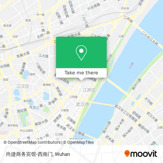 尚捷商务宾馆-西南门 map