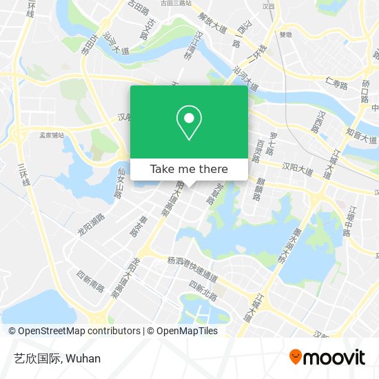 艺欣国际 map