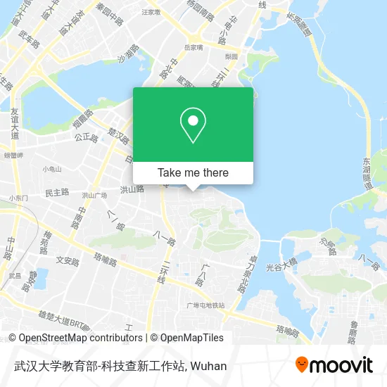 武汉大学教育部-科技查新工作站 map