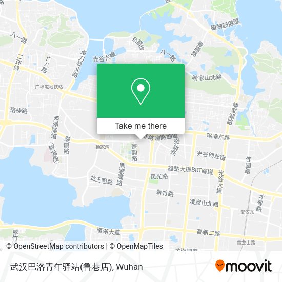 武汉巴洛青年驿站(鲁巷店) map