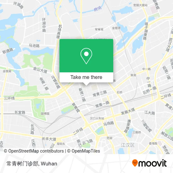 常青树门诊部 map