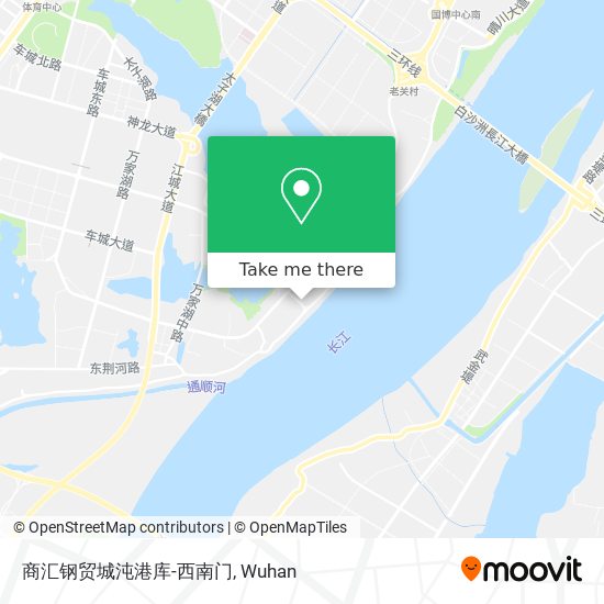 商汇钢贸城沌港库-西南门 map