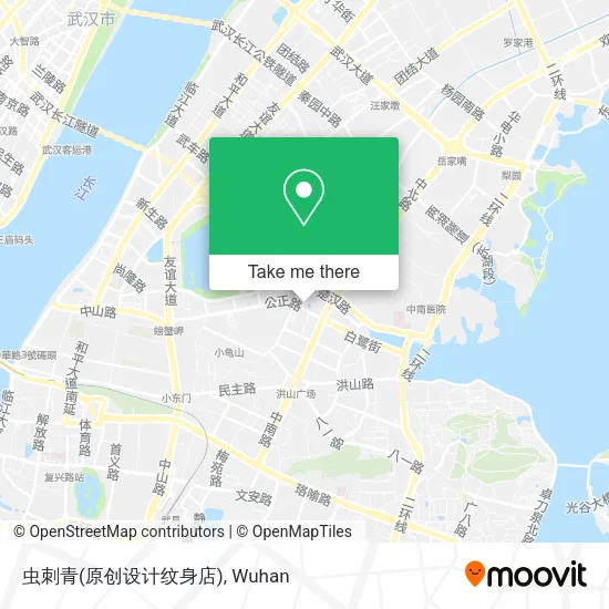 虫刺青(原创设计纹身店) map