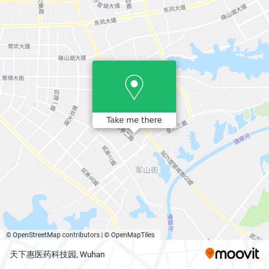 天下惠医药科技园 map