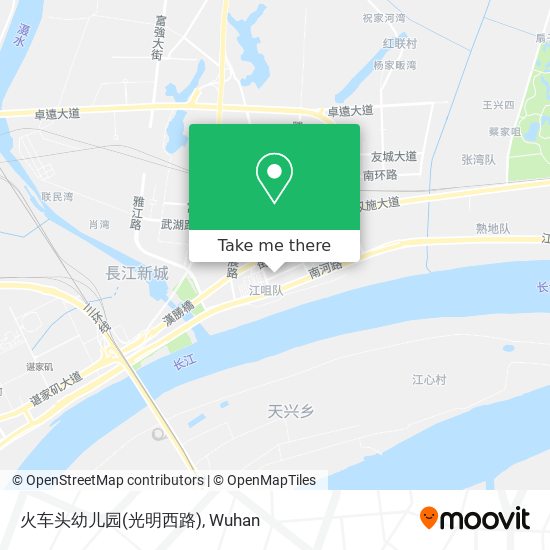 火车头幼儿园(光明西路) map