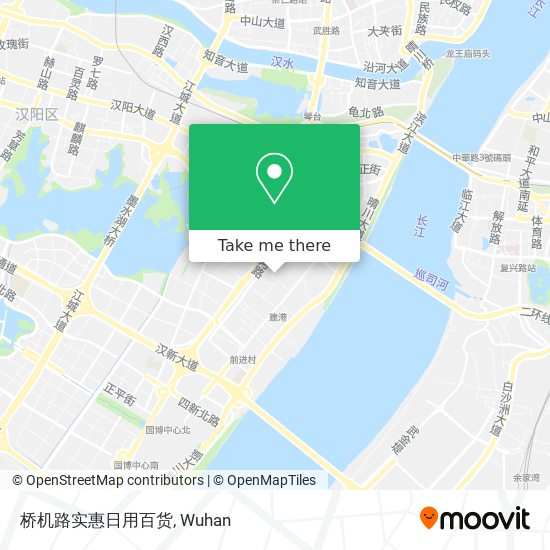 桥机路实惠日用百货 map