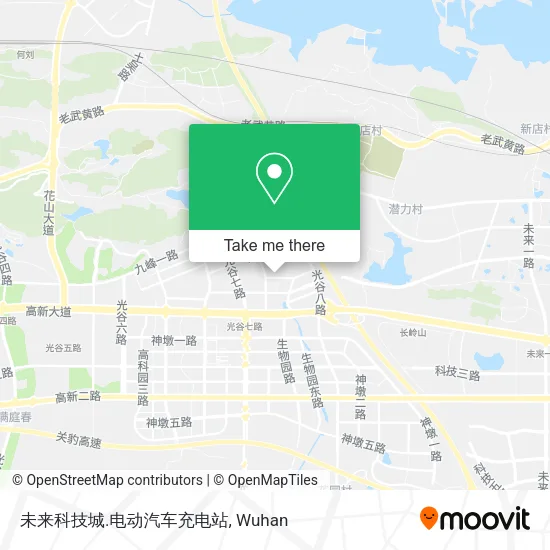未来科技城.电动汽车充电站 map
