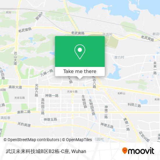 武汉未来科技城B区B2栋-C座 map