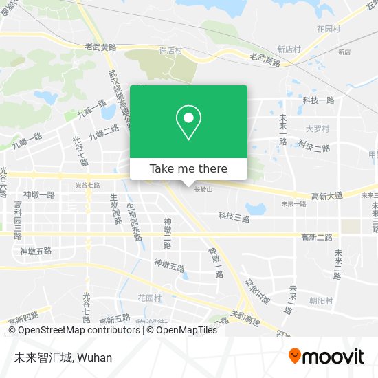 未来智汇城 map