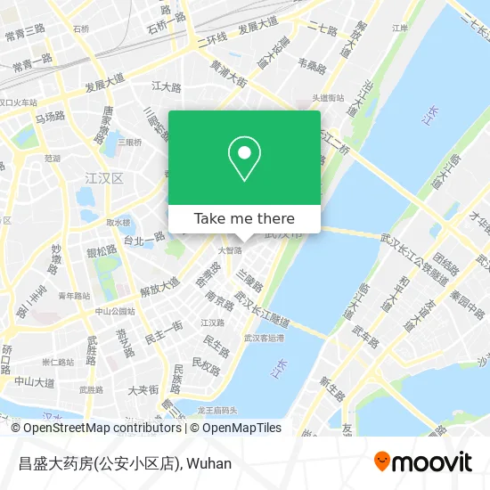 昌盛大药房(公安小区店) map