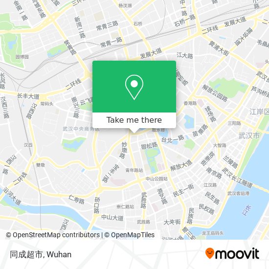 同成超市 map