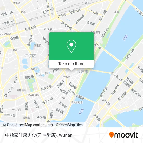 中粮家佳康肉食(天声街店) map