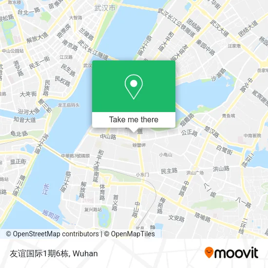 友谊国际1期6栋 map