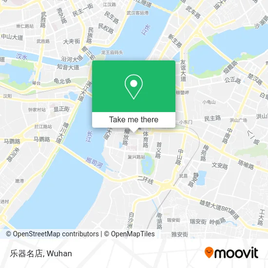 乐器名店 map