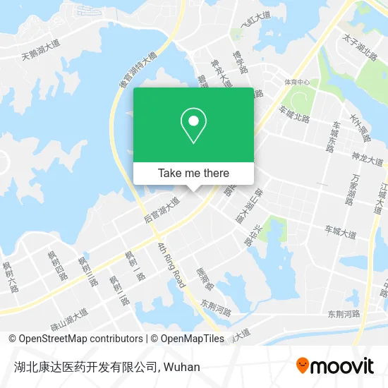 湖北康达医药开发有限公司 map