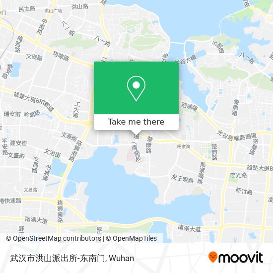 武汉市洪山派出所-东南门 map