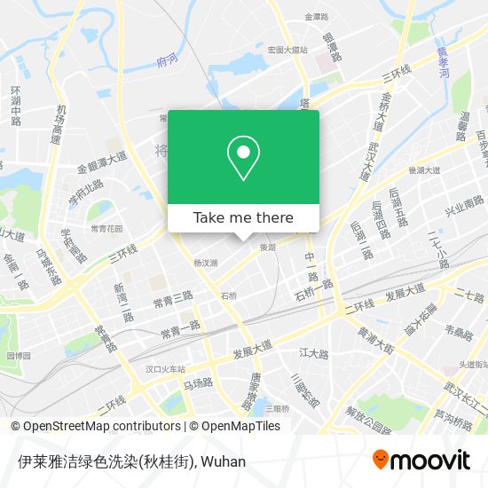 伊莱雅洁绿色洗染(秋桂街) map