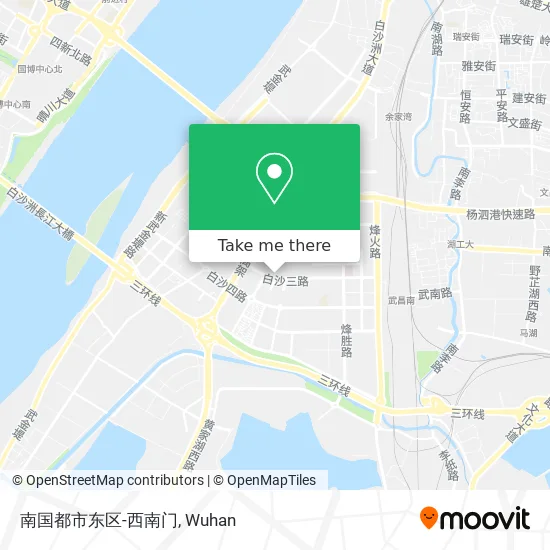 南国都市东区-西南门 map