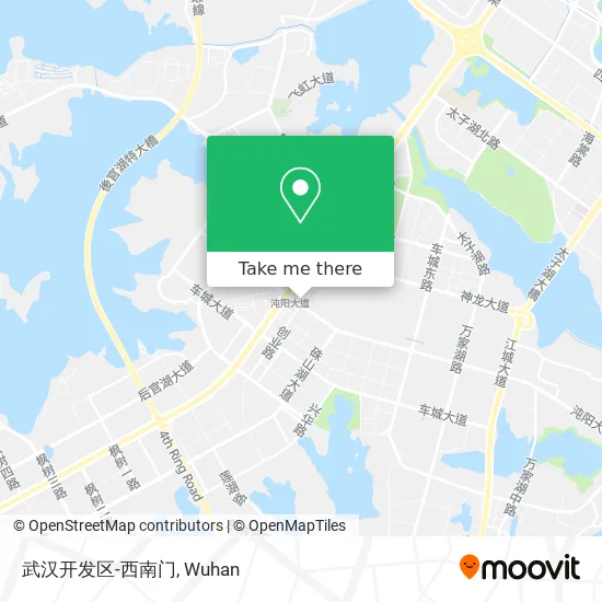 武汉开发区-西南门 map