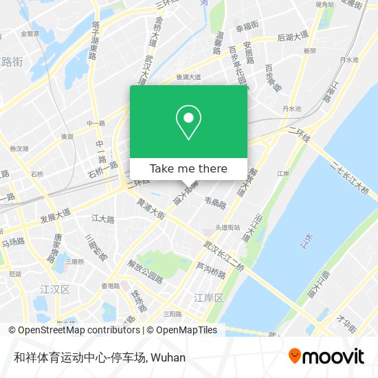 和祥体育运动中心-停车场 map
