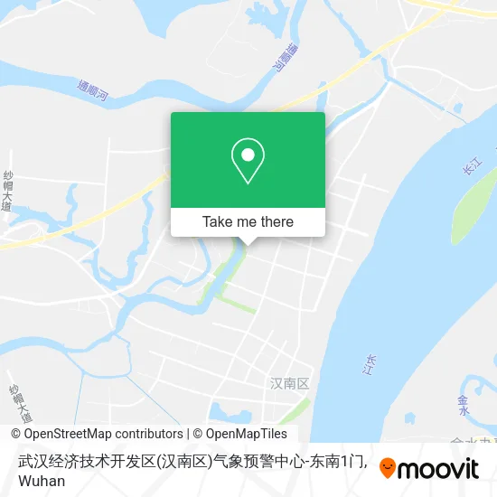 武汉经济技术开发区(汉南区)气象预警中心-东南1门 map