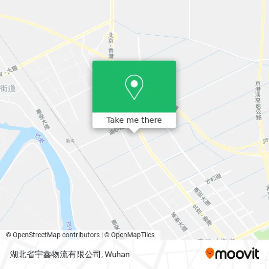 湖北省宇鑫物流有限公司 map