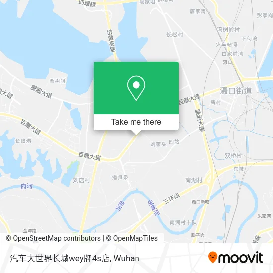 汽车大世界长城wey牌4s店 map