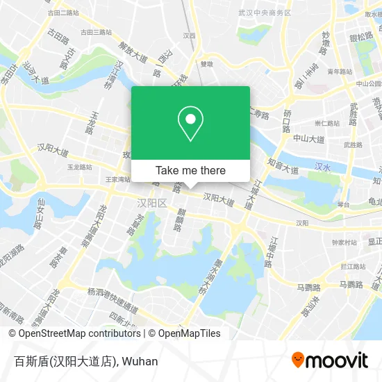 百斯盾(汉阳大道店) map