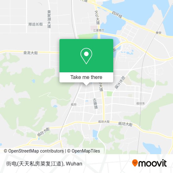 街电(天天私房菜复江道) map
