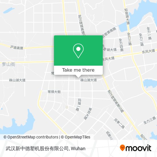 武汉新中德塑机股份有限公司 map