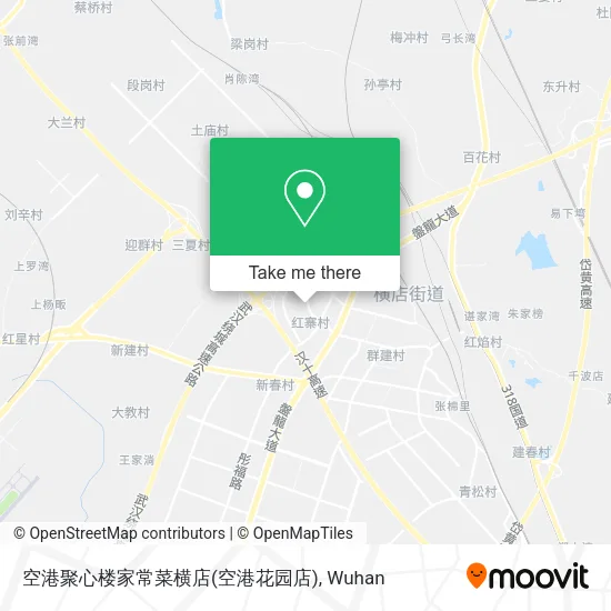 空港聚心楼家常菜横店(空港花园店) map