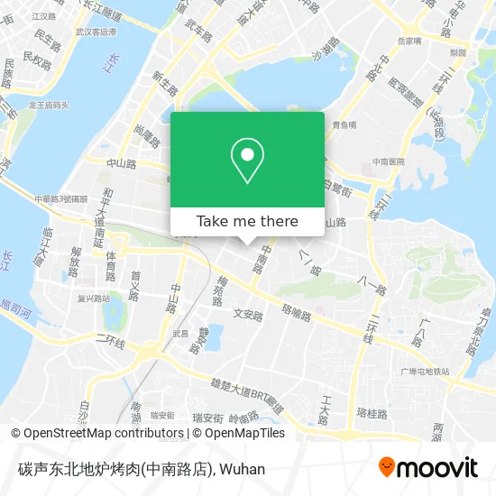 碳声东北地炉烤肉(中南路店) map