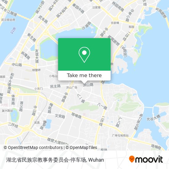 湖北省民族宗教事务委员会-停车场 map