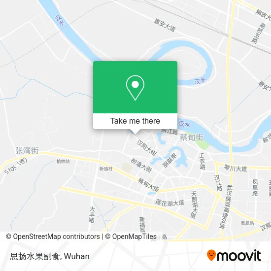 思扬水果副食 map