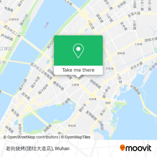 老街烧烤(团结大道店) map