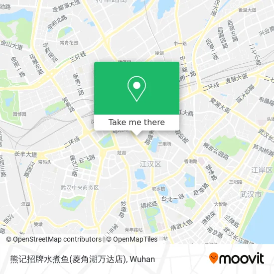 熊记招牌水煮鱼(菱角湖万达店) map