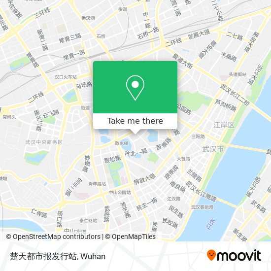 楚天都市报发行站 map