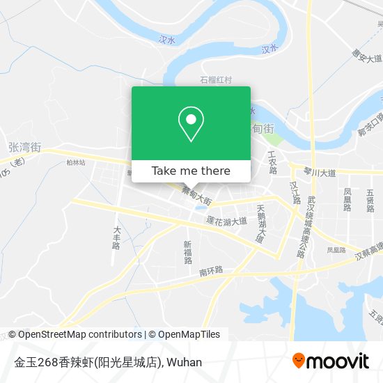 金玉268香辣虾(阳光星城店) map