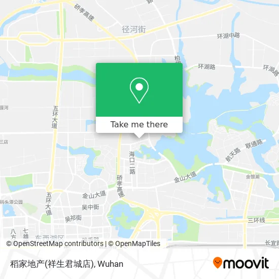 稻家地产(祥生君城店) map