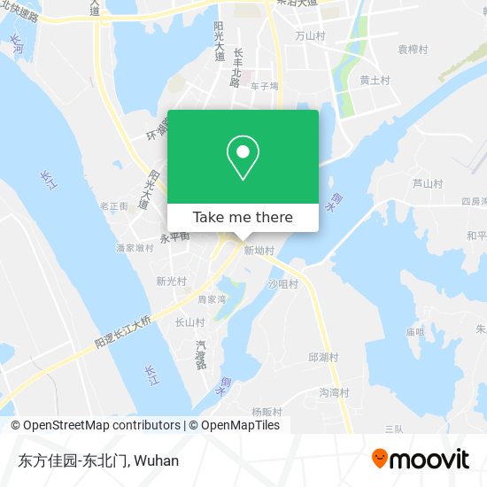 东方佳园-东北门 map
