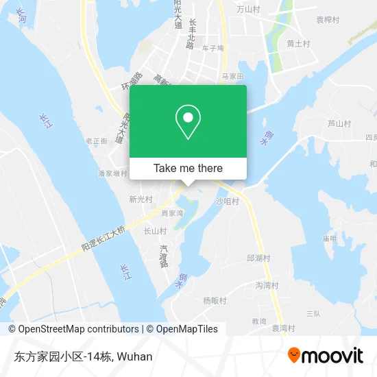 东方家园小区-14栋 map