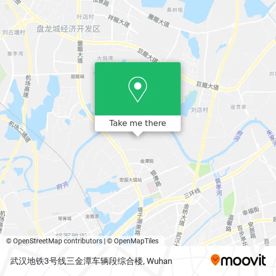 武汉地铁3号线三金潭车辆段综合楼 map