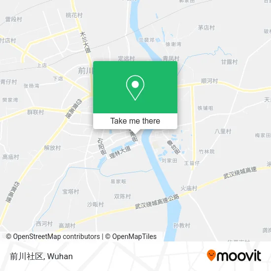 前川社区 map